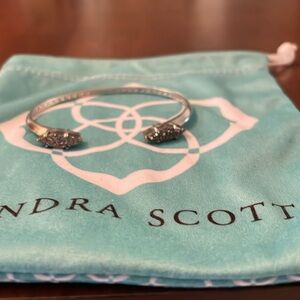 Kendra Scott Silver Open Cuff Bracelet